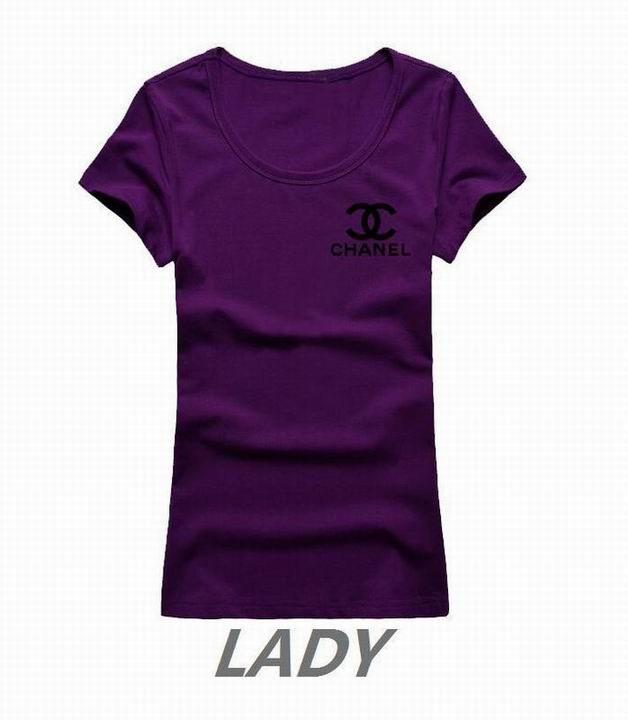 Chanel short round collar T woman S-XL-010